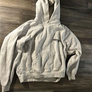 Fear of God Essentials Light Gray Hoodie